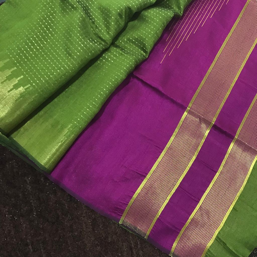 Banarasi semi DUPION saree