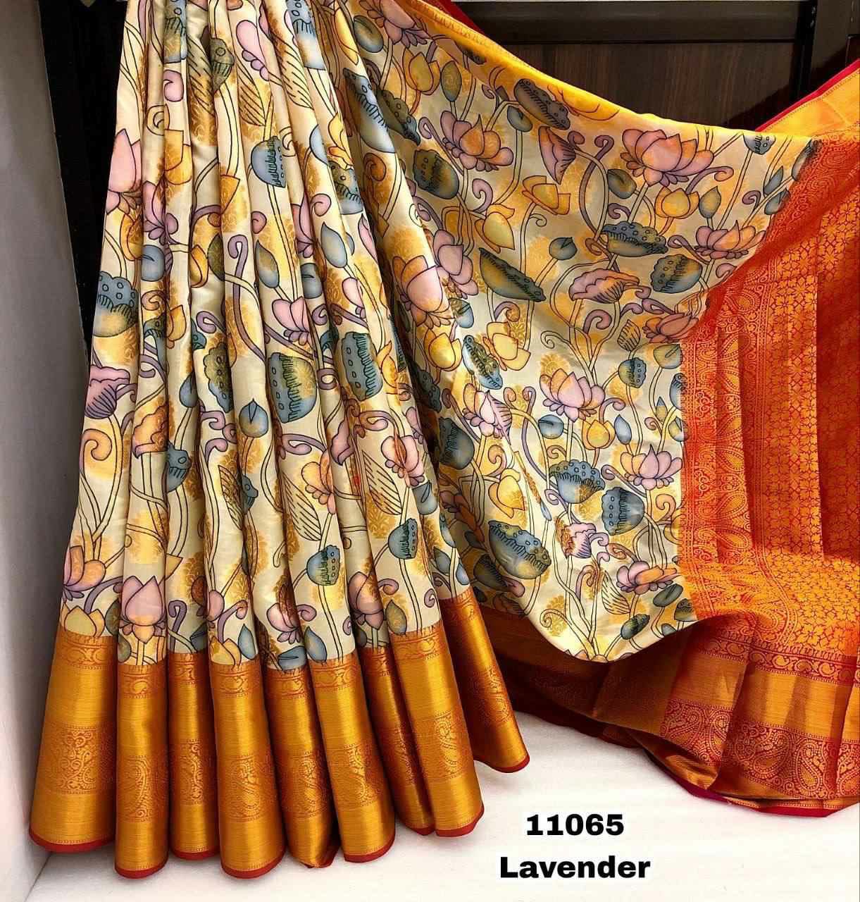 Silk Sarees With Printed Work SR01353271