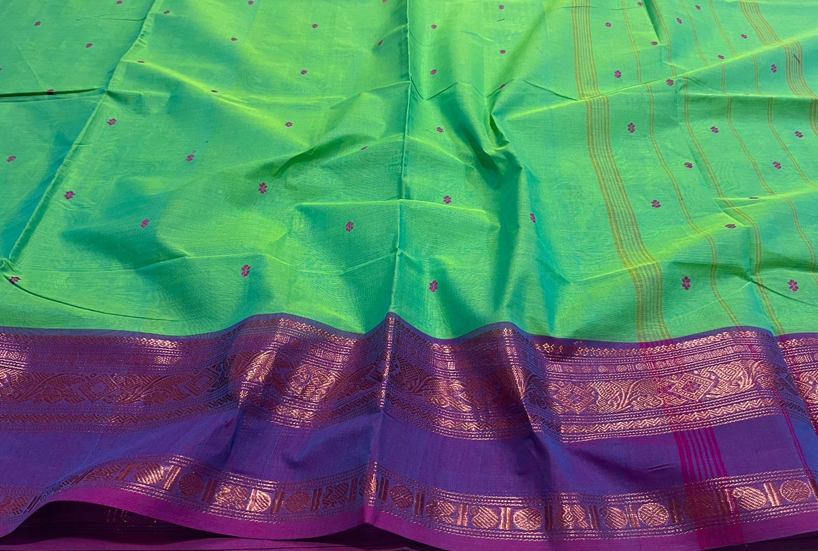 Plain Turquoise Uppada Pattu Saree, 6 m at Rs 1000 in Rangareddy | ID:  2852090510273