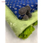 Cotton crape (banarasi blouse) saree - Vannamayil Fashions
